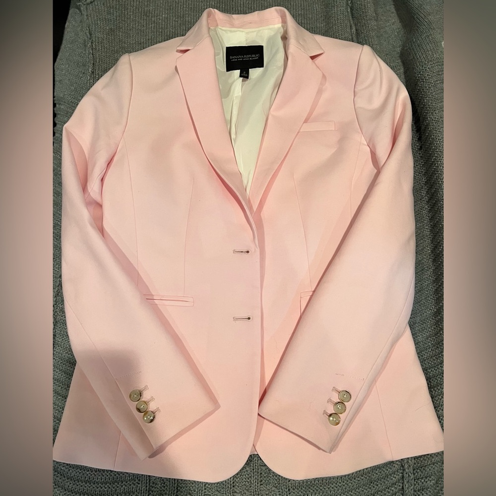 Banana Republic Blazer Jacket-Long & Lean Blazer